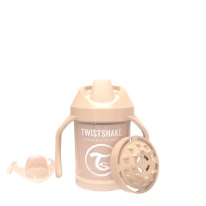 Twistshake® Mini Cup 230ml Pastelno Bež (4m+)